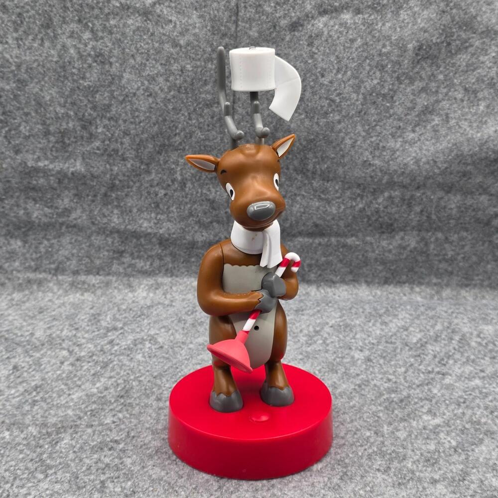 Hallmark Northpole Deer John Motion Activated Singing Talking Christmas Reindeer